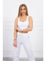 Bílý top+kalhoty