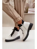 Nízké dámské boty z ekologické kůže béžové Erisabelle