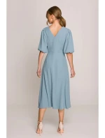 Dámské šaty S399 Světle modrá - Stylove