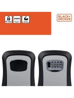 KLÍČOVÁ KOMBINACE KLÍČŮ OD TREZORU 4 ČÍSLICE BLACK + DECKER
