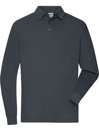 Daiber JN 1842 Pánské pracovní piqué polo s dlouhým rukávem 02.1842 carbon Daiber JN 1842 Pánské pracovní piqué polo s dlouhým rukávem 02.1842 carbon