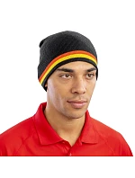 Result Headwear R 368X Pletená čepice s kontrastními pruhy 28.368X red/yellow Result Headwear R 368X Pletená čepice s kontrastními pruhy 28.368X red/yellow