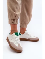 Nízké Dámské Sportovní Tenisky Bílé Uvetta