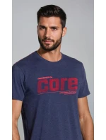 Pyžamo Oxford 38285-59X tmavě modrá a červená - Henderson