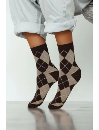 Vintage dětské ponožky ve tvaru kosočtverce 1184.060