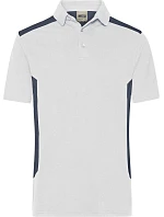 Daiber JN 1826 Pánské pracovní piqué polo "Strong" 02.1826 white/carbon Daiber JN 1826 Pánské pracovní piqué polo "Strong" 02.1826 white/carbon