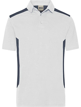 Daiber JN 1826 Pánské pracovní piqué polo "Strong" 02.1826 white/carbon Daiber JN 1826 Pánské pracovní piqué polo "Strong" 02.1826 white/carbon