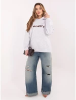 Mikina RV BL A1034.30 melanžově šedá