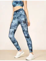 Dámské legíny OTHAW22TFTIF004 Modrá vzor - Outhorn Dámské legíny OTHAW22TFTIF004 Modrá vzor - Outhorn