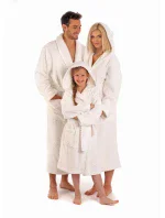 AKCE - Unisex župan se šálovým límcem Athena 2116 0100 Bílá - Vestis AKCE - Unisex župan se šálovým límcem Athena 2116 0100 Bílá - Vestis