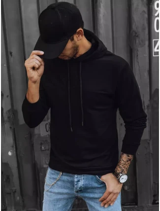 Pánská černá mikina FashionStreet BX5473