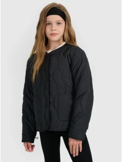 Dívčí péřová bunda se syntetickou výplní 4F 4FJRAW25TDJAF0767-20S