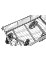 ZAHRADNÍ VOZÍK S PŘÍVĚSEM NA KOLEČKÁCH 270 KG