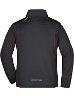 Daiber JN 1122 Pánská softshell bunda s odepínacími rukávy 02.1122 black/red Daiber JN 1122 Pánská softshell bunda s odepínacími rukávy 02.1122 black/red