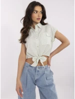 Košile NM BZ KA 01147.62P pistácie