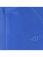 Chlapecká fleecová mikina 4F M058 cobalt 4FJWAW25UFLEM058 36S