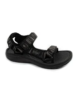Lee Cooper pánské boty na suchý zip sandály na letní pláž světle černé