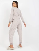 Pyžamo BR PI 9114 světle béžové