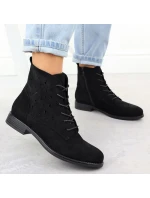 S.Barski W HY51-136 OLI284A semišové boty