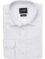Daiber JN 681 Mikro keprová halenka s dlouhým rukávem 02.0681 white Daiber JN 681 Mikro keprová halenka s dlouhým rukávem 02.0681 white