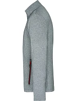 Daiber JN 1148 Pánská 2-vrstvá melanžová softshell bunda 02.1148 dark melange/red Daiber JN 1148 Pánská 2-vrstvá melanžová softshell bunda 02.1148 dark melange/red