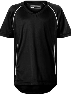 Daiber JN 386K Dětské týmové tričko 02.386K black/white