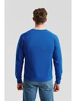 Fruit of the Loom Classic Raglan Sweat Raglánová mikina 16.2216 vintage heather red