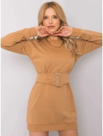 Šaty RV SK 6179.09 velbloud Šaty RV SK 6179.09 velbloud