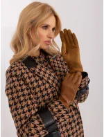 Dámské rukavice AT RK 239801.11 světle hnědá - Fashion Classic Dámské rukavice AT RK 239801.11 světle hnědá - Fashion Classic