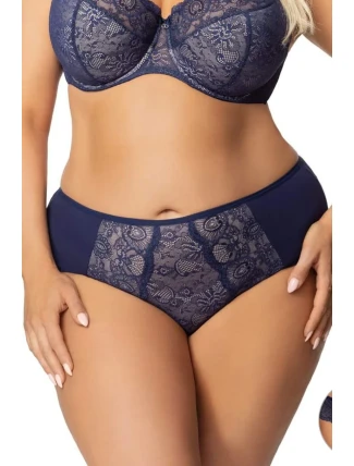 Dámské kalhotky brazilky K358/1 BLANCA tmavě modré Dámské kalhotky brazilky K358/1 BLANCA tmavě modré