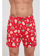 Boxerky Cornette 016/28 Candy 3 Christmas S–2XL