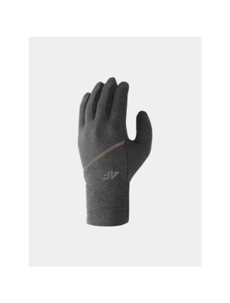 Pletené rukavice s dotykovým displejem unisex 4F 4FWAW24AGLOU081-25M