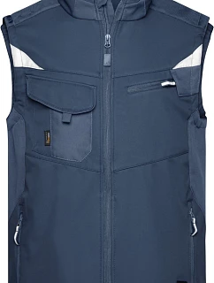 Daiber JN 845 Pracovní vesta - Strong 02.0845 navy/navy