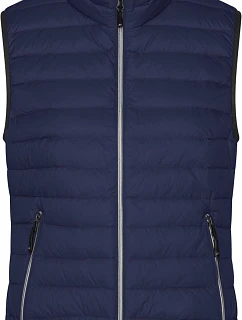 Daiber JN 1137 Dámská péřová vesta 02.1137 navy/silver