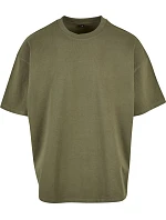 Build your Brand BY 163 Oversize tričko z tězké bavlny 56.0163 olive