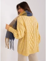 Šála AT SZ 2311501.32 tmavě žlutá Šála AT SZ 2311501.32 tmavě žlutá