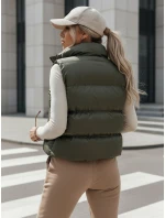 Dámská prošívaná vesta WILLOW green FashionStreet TY3799