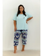 Pyžamo Taro Kristen 3366 cr/r 2XL-3XL W25 dámské