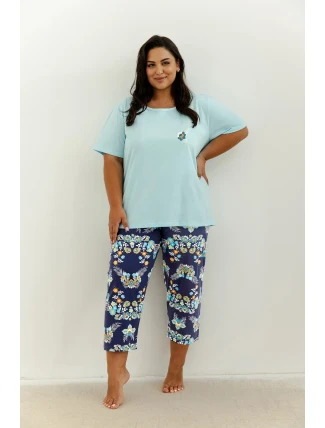 Pyžamo Taro Kristen 3366 cr/r 2XL-3XL W25 dámské