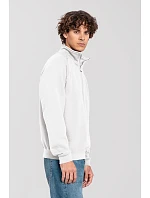 Fruit of the Loom Iconic Premium Zip Neck Sweat Těžká mikina s 1/4 zipem 16.2288 white Fruit of the Loom Iconic Premium Zip Neck Sweat Těžká mikina s 1/4 zipem 16.2288 white