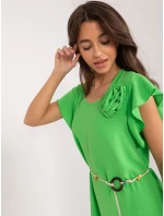 DHJ SK 8921 šaty.21 světle zelená DHJ SK 8921 šaty.21 světle zelená