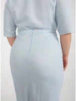 Sukně LK SD 506697.95 světle modrá Sukně LK SD 506697.95 světle modrá