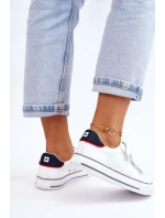 Žené tenisky na suchý zip Big Star LL274A207 Bíle Žené tenisky na suchý zip Big Star LL274A207 Bíle