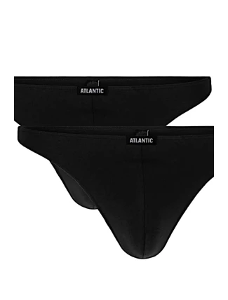 Pánská tanga 253 black - Atlantic Pánská tanga 253 black - Atlantic