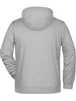 Daiber 8026 Pánská mikina s kapucí 02.8026 grey heather