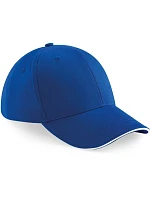 Beechfield B 20 6 panelová sandwich kšiltovka "Athleisure" 53.0020 bright royal/white Beechfield B 20 6 panelová sandwich kšiltovka "Athleisure" 53.0020 bright royal/white