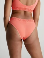 Dámský plavkový spodní díl bikin KW0KW01990 SM9 korálová - Calvin Klein