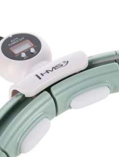 Hula Hop HMS HHM15 s magnetem a závažím zelená + počítadlo