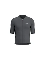 Cyklistické tričko POC M's Raceday S/S Jersey, šedé