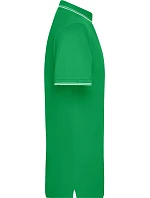 Daiber JN 986 Pánské piqué polo 02.0986 fern green/white